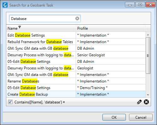 The Serach for a Geboank Task form