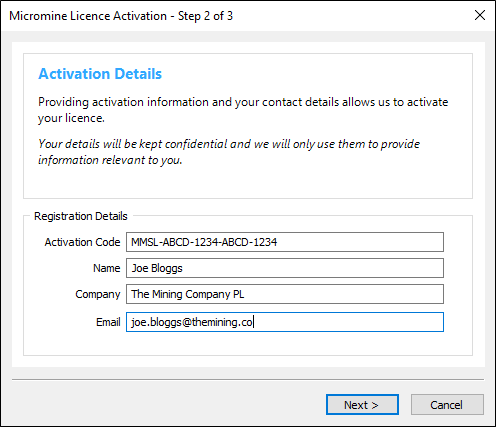 Online Activation