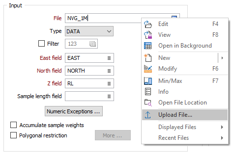 Upload Files